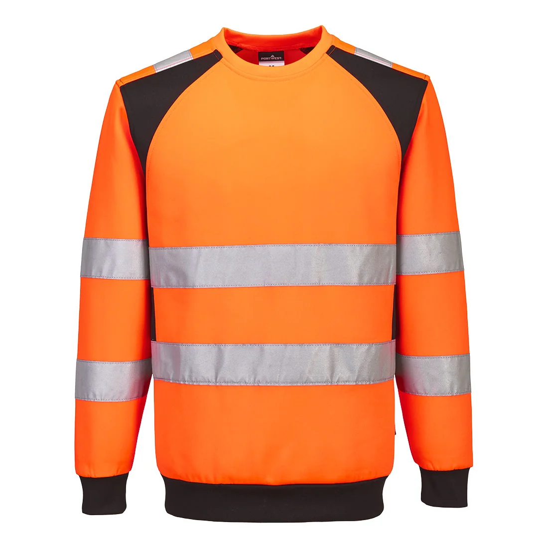 CD805 WX2 Eco Hi-Vis Sweatshirt Oranje/zwart