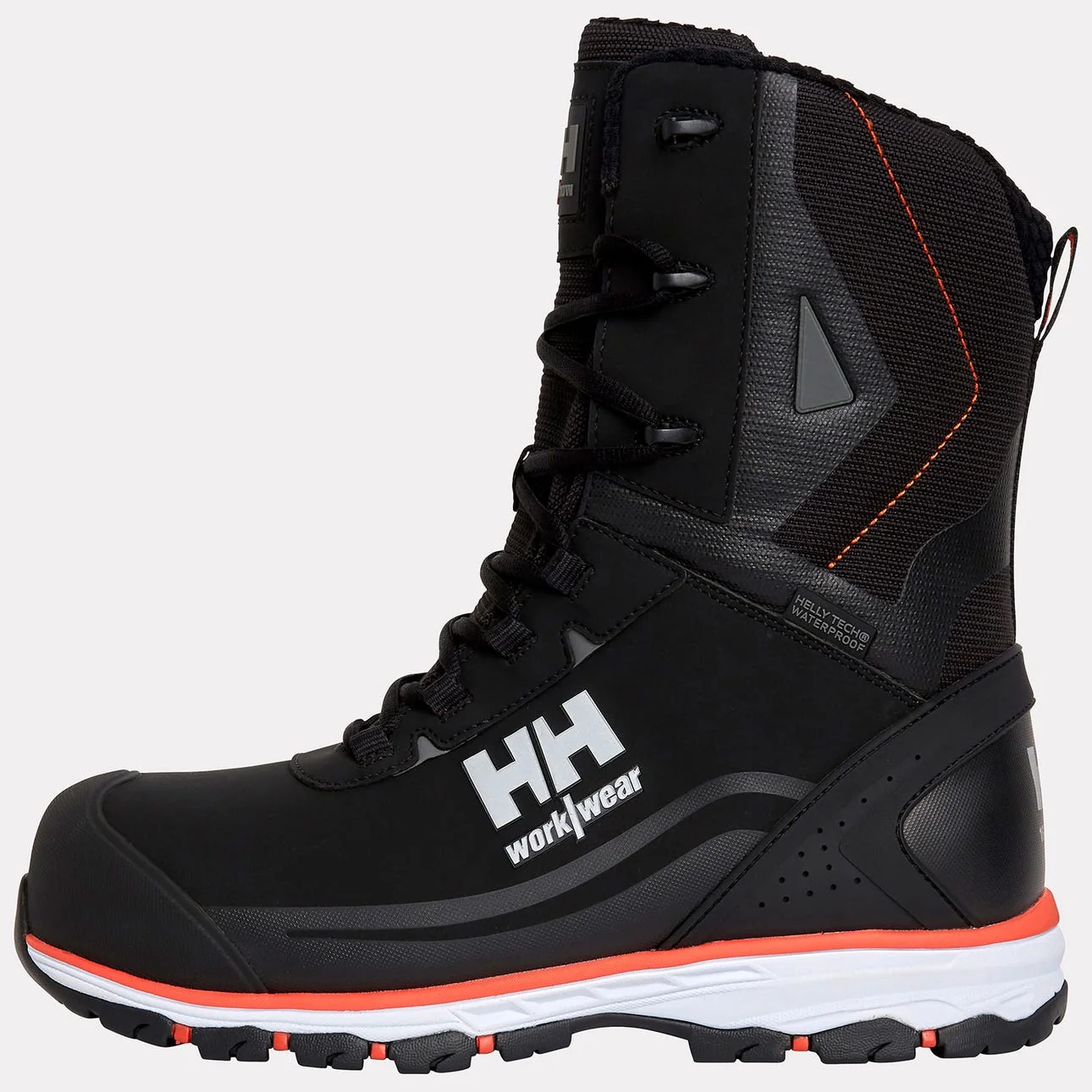 Helly Hansen Chelsea Evolution 2 Winter Tall veiligheidslaarzen 78399 Zwart/Oranje