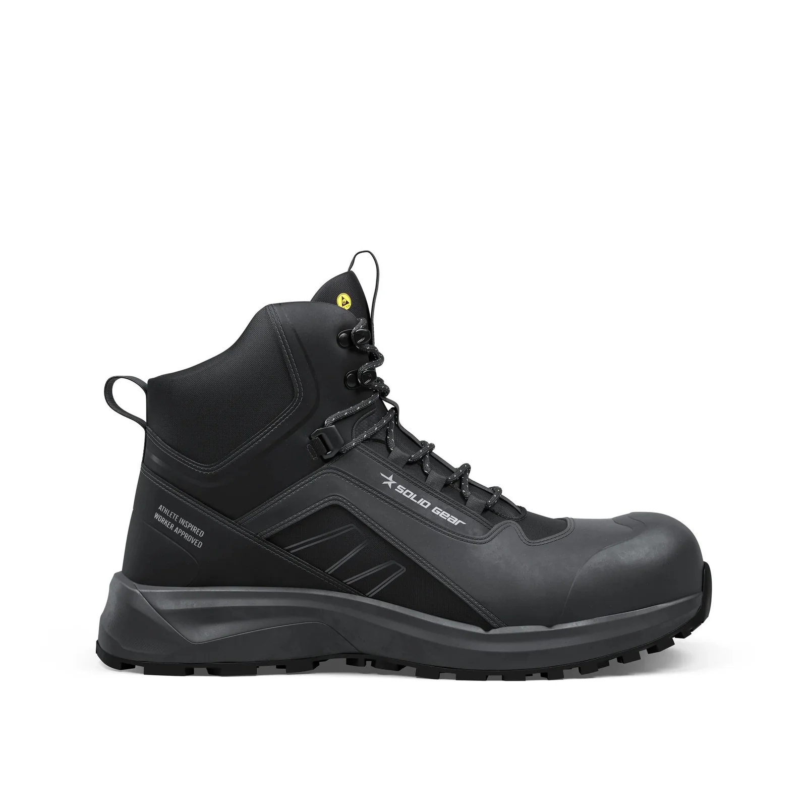 Adapt 2 Mid halfhoge werkschoen Zwart / Medium grey