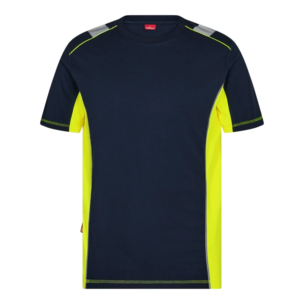 CARGO T-shirt Blue Ink/Geel