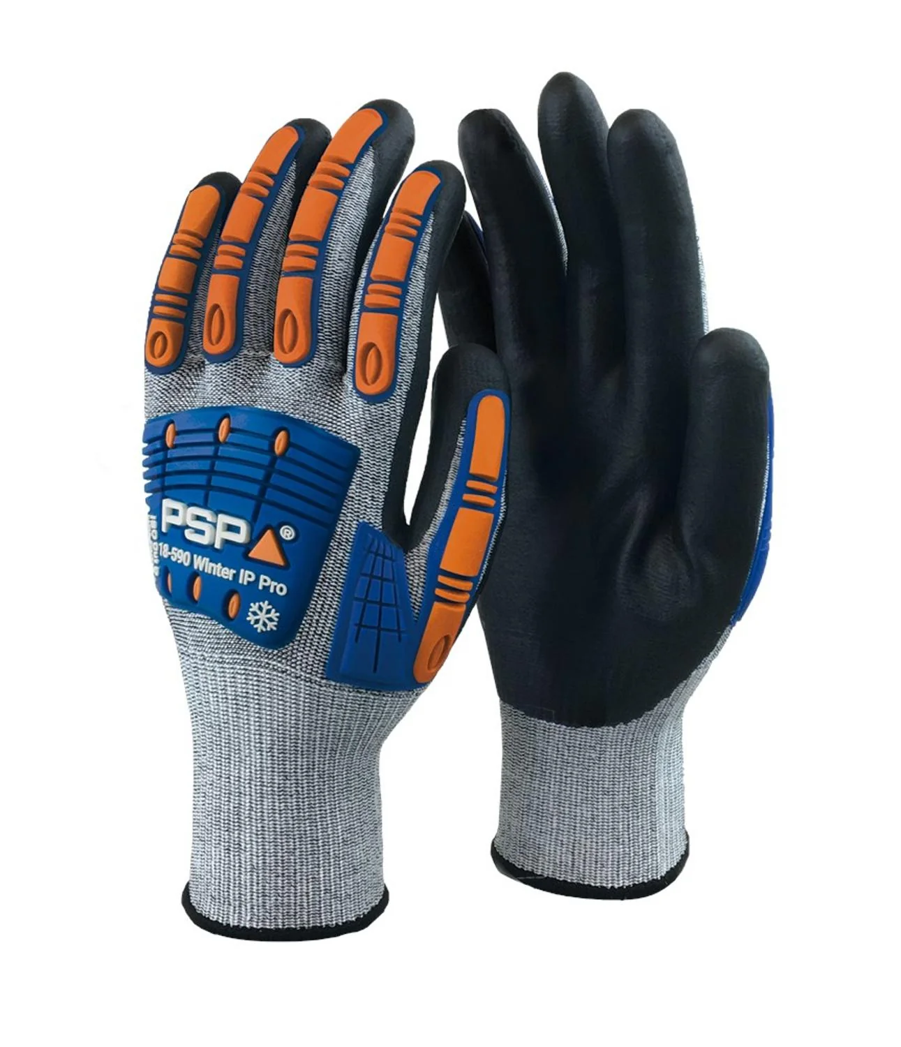 18-590 Cut D IP Winter Pro Grijs/Blauw/Oranje