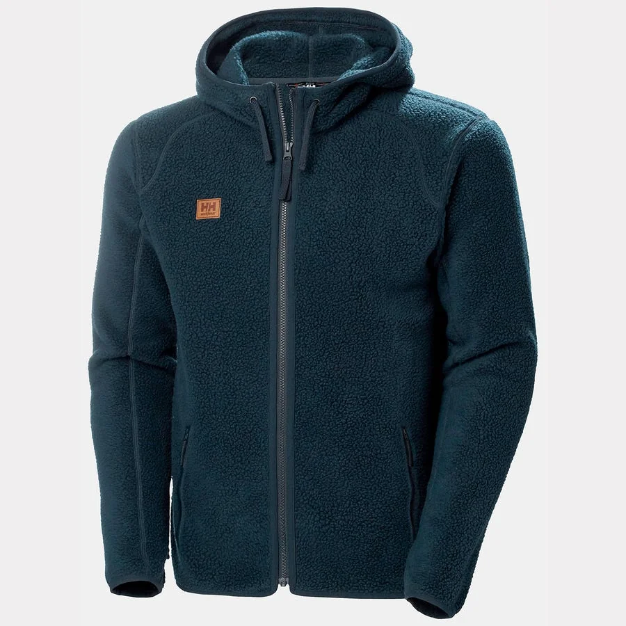Helly Hansen Heritage pile fleecehoody 72183 Marineblauw