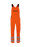 B-Tommel ECO bavet broek, stretch zones, high-vis aanzicht 1