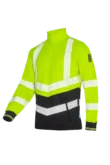 Corran High-vis sweatshirt, korte rits, ARC bescherming aanzicht 2