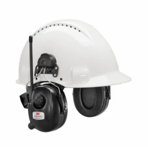 3M PELTOR HRXD7P3E-01 headset met DAB+ en FM-radio Zwart