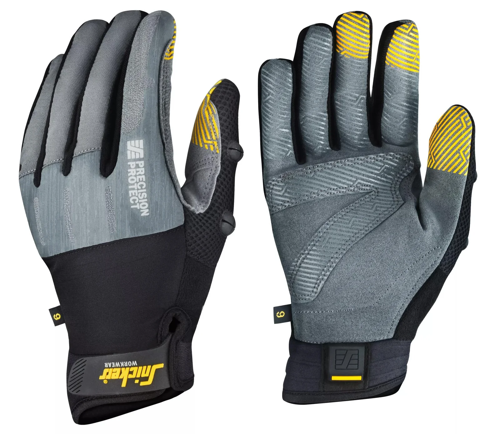 Snickers Workwear 9574 Rotsgrijs/Zwart aanzicht 1