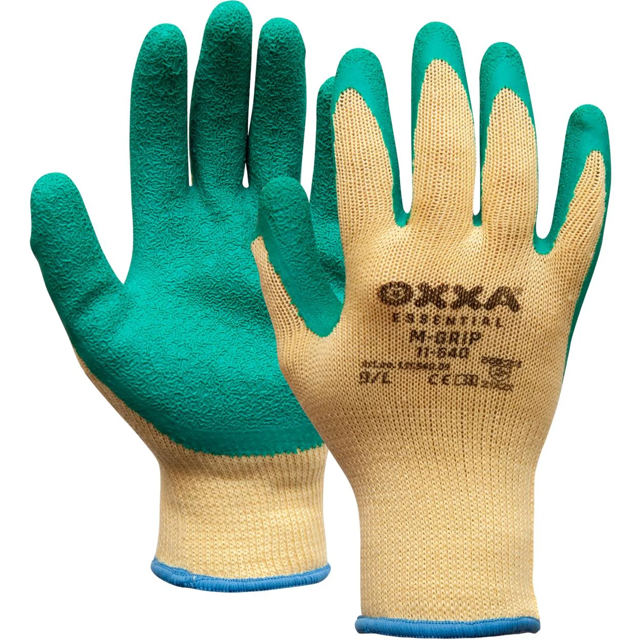 OXXA M-Grip 11-540 handschoen Groen / Geel