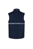Burvik Vlamvertragende, antistatische bodywarmer aanzicht 3
