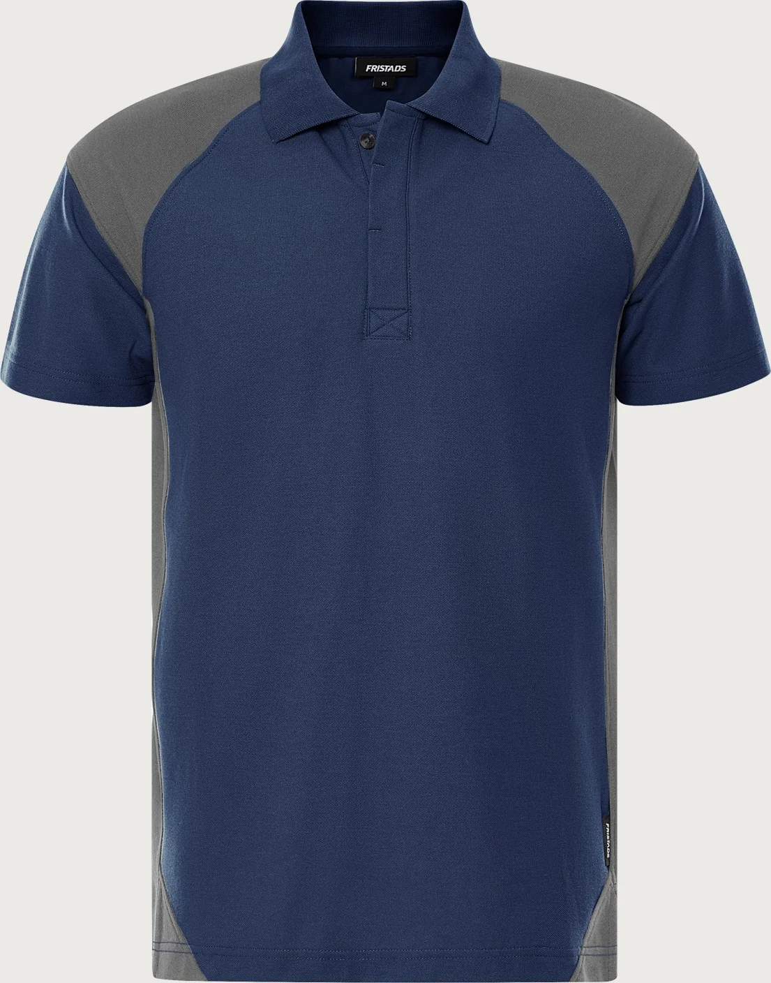 Fristads Green Heavy poloshirt 7047 GPM Marineblauw/grijs