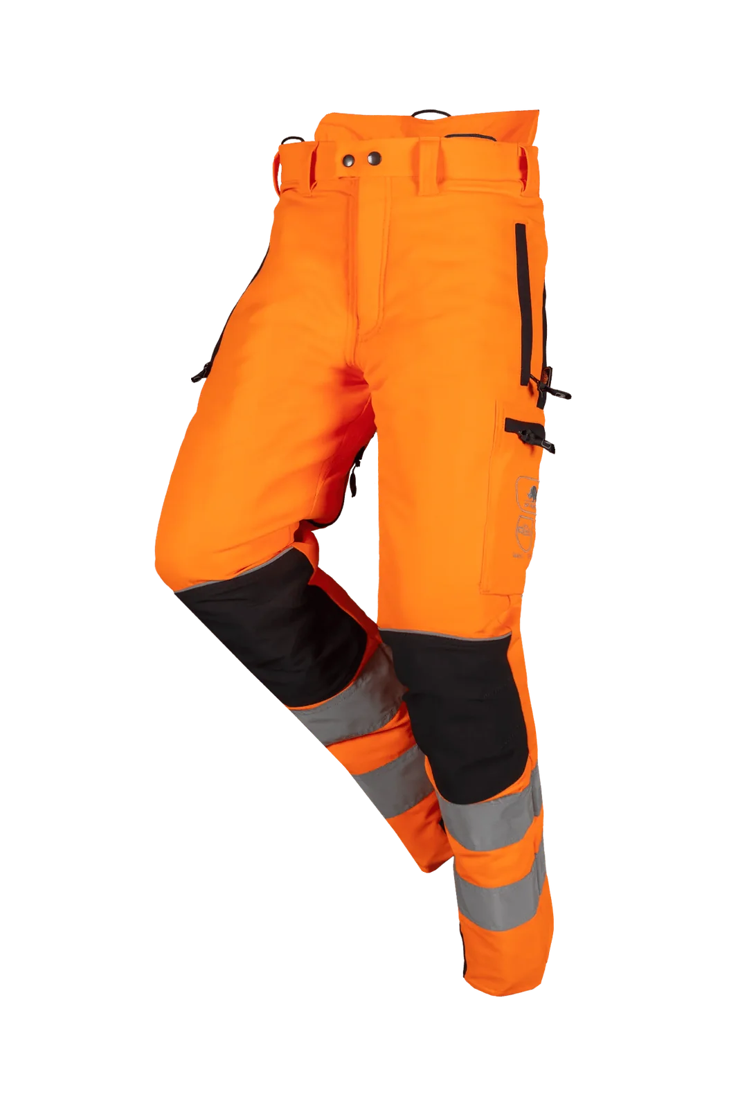 SIP Protection PRO-Gression Flash 1SNIA2PTH Zaagbroek Fluo Oranje/Zwart