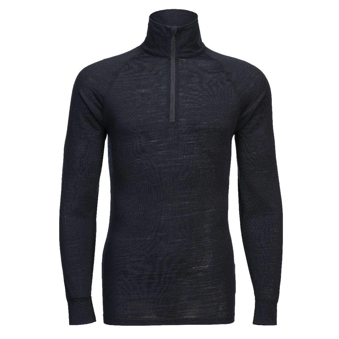 PORTWEST B184 Merinowol 1/4 rits Basislaag Top Zwart