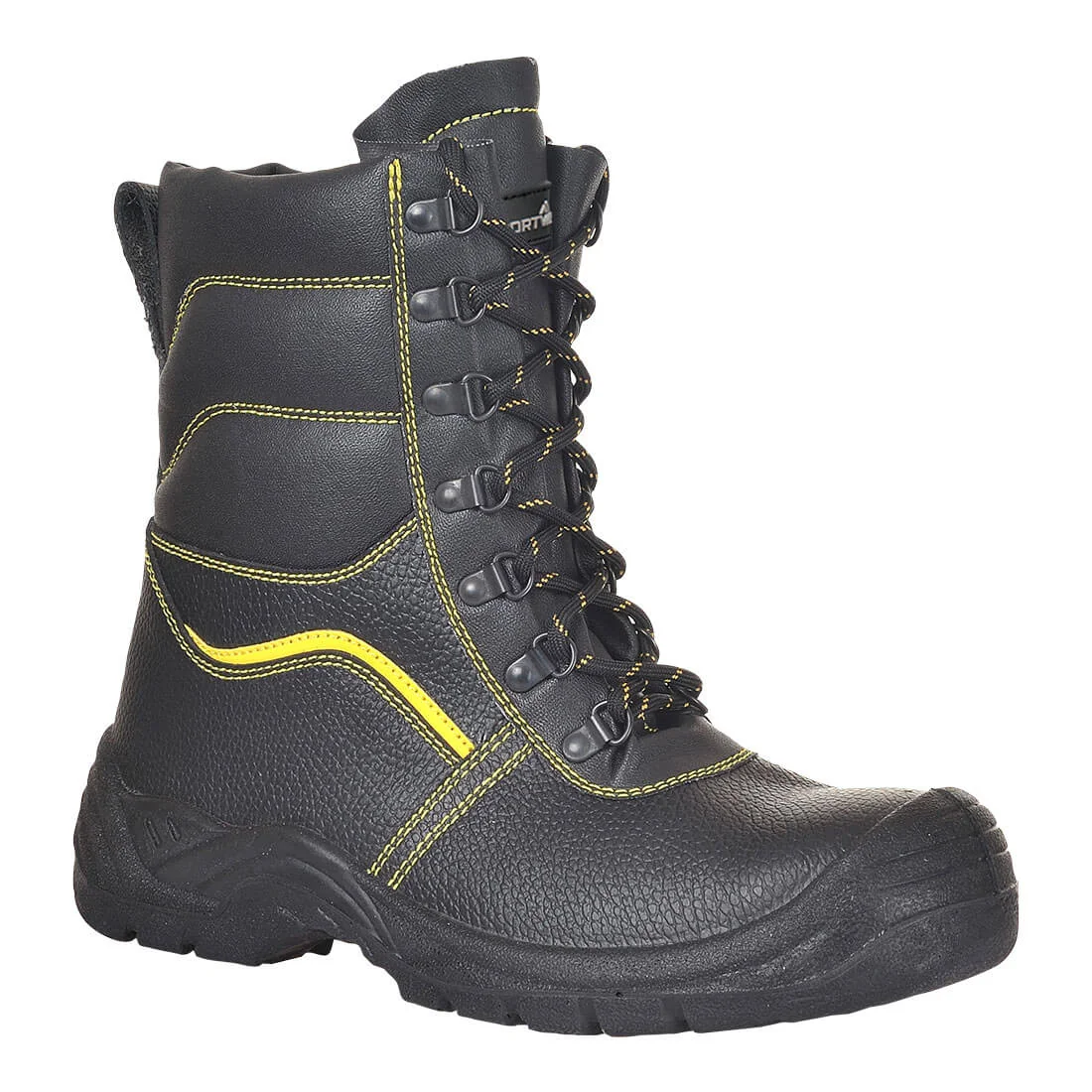 PORTWEST FW05 Steelite Bontgevoerde Beschermende Schoen S3 CI Zwart