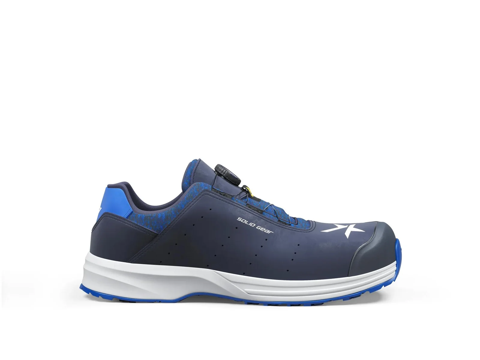 Ocean lage werkschoen S1P Marineblauw / Korenblauw