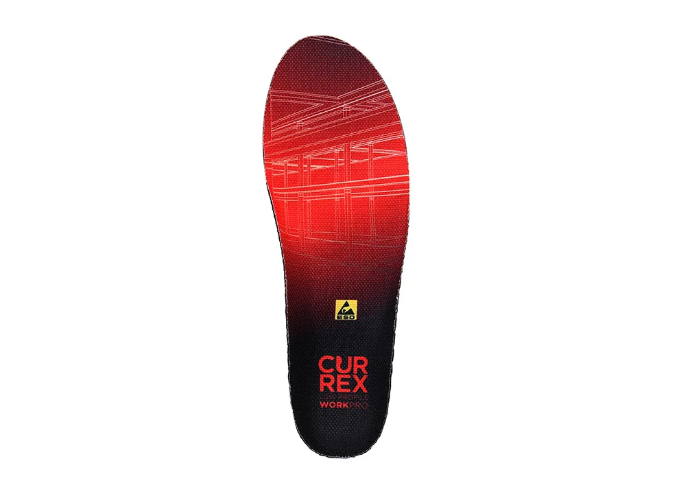 ELTEN hele inlegzool CURREX WORK Low Zwart/Rood