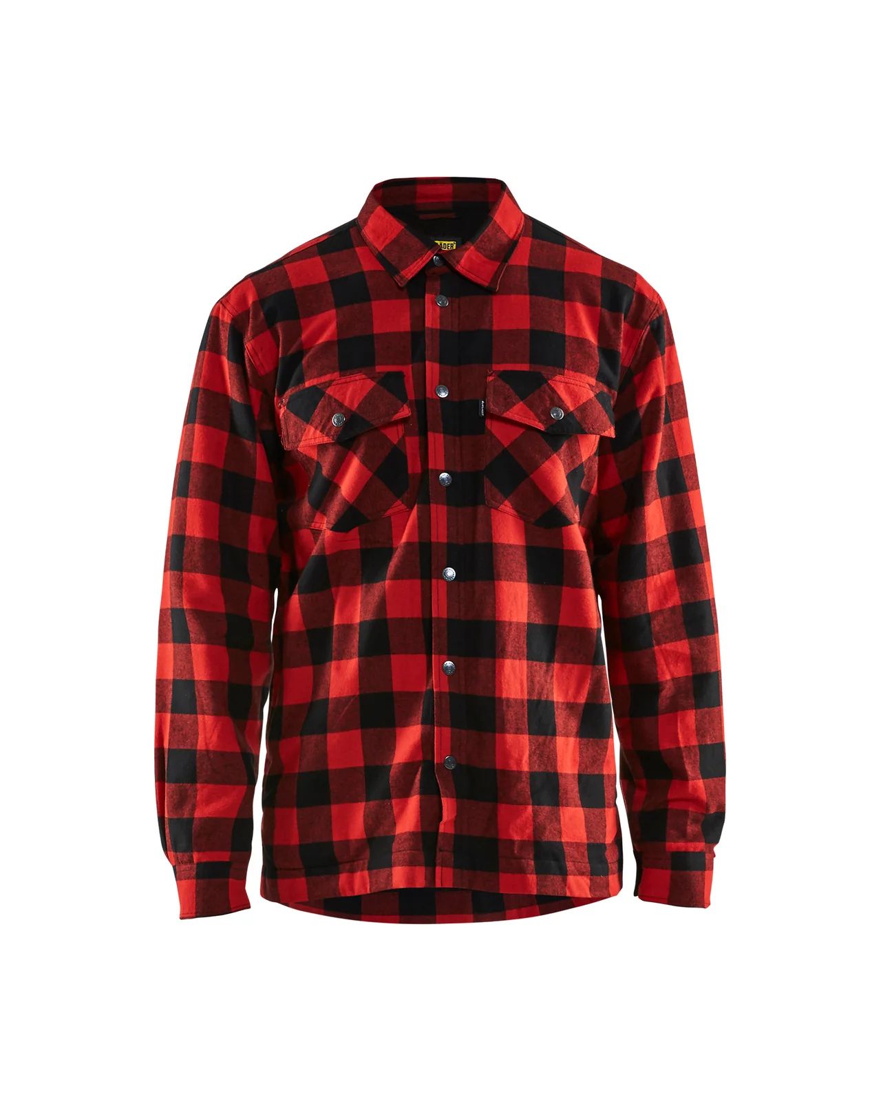 Blåkläder 32251131 Overhemd flanel gevoerd Rood / Zwart
