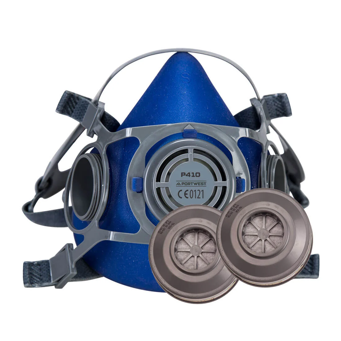 PORTWEST P418 Auck Halfgelaatsmasker Kit Blauw