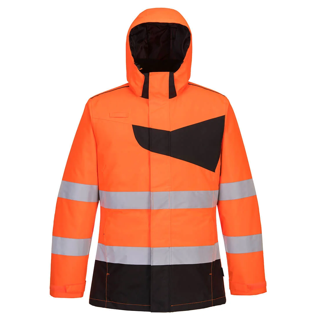 PORTWEST PW261 PW2 Hi-Vis winterjack Oranje/zwart