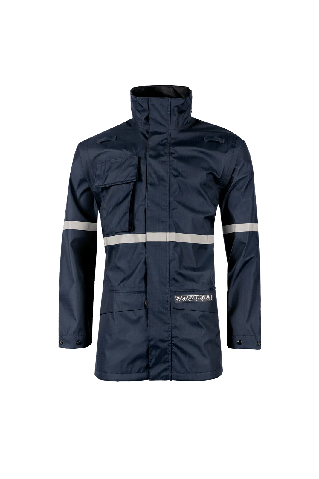 Sioen Fondal Regenjas, ARC bescherming Marineblauw
