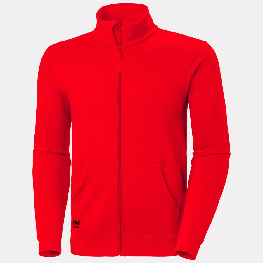 Helly Hansen Classic sweatshirt met rits 79326 Rood