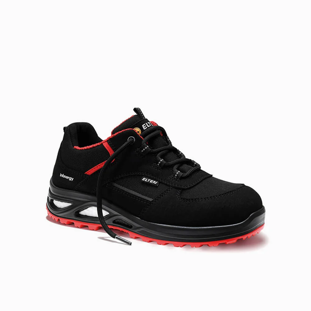 ELTEN veiligheidsschoen laag voor dames HANNAH XXTL black-red Low ESD Zwart/Rood