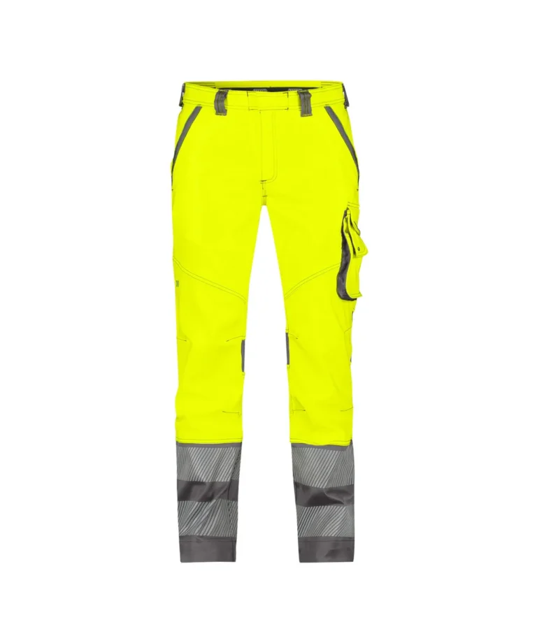 DASSY 201076 Fluogeel/Cementgrijs aanzicht 1