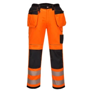 T501 PW3 Hi-Vis Werkbroek met Holster Pockets aanzicht 1
