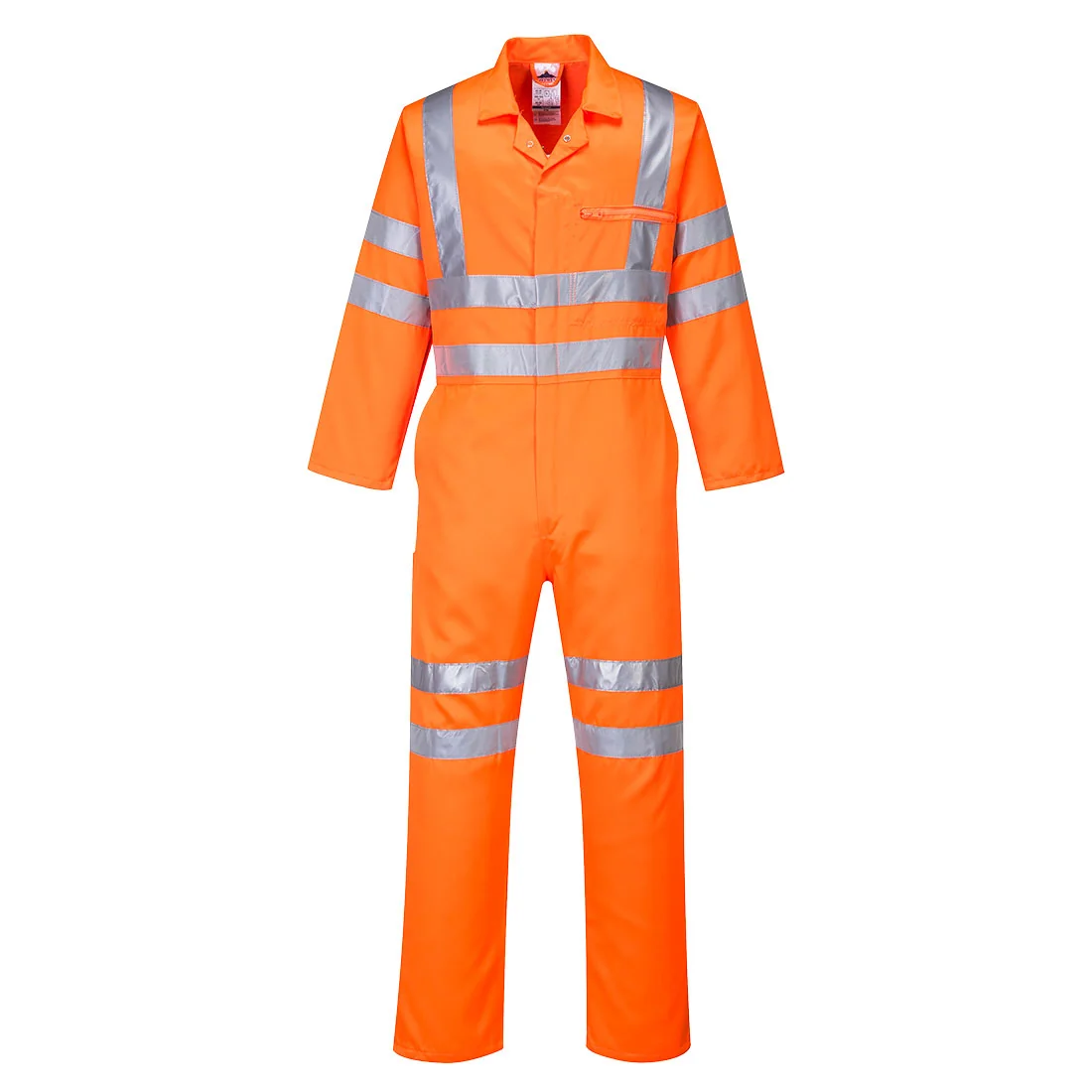 PORTWEST RT42 Hi-Vis Poly Katoenen Service Overall Oranje