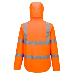 S164 Hi-Vis Lichtgewicht Opvouwbaar Jack aanzicht 2