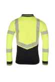 Epsom High-vis poloshirt, lange mouwen, ARC bescherming aanzicht 3