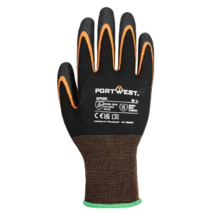 AP35 Grip 15 Nitril Dubbele Palm Handschoen aanzicht 2