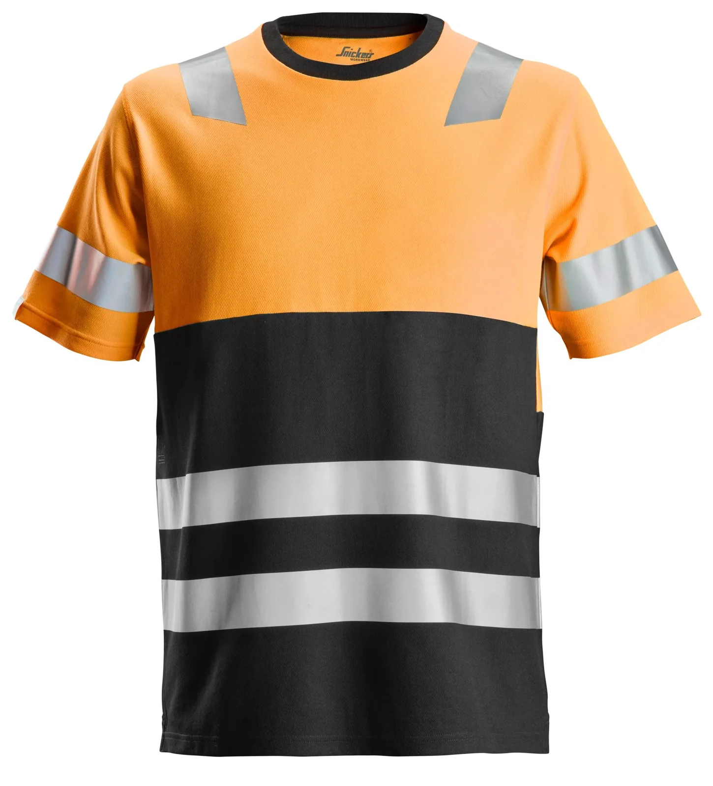 Snickers Workwear 2534 Oranje/Zwart aanzicht 1