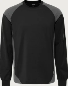Green Heavy T-shirt lange mouw 7071 GTM aanzicht 1