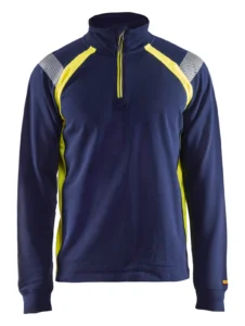 34321158 Sweatshirt met halve rits Visible aanzicht 3
