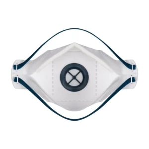 P291 EAGLE FFP2 gevouwen Dolomite masker met filter (PK10) aanzicht 2