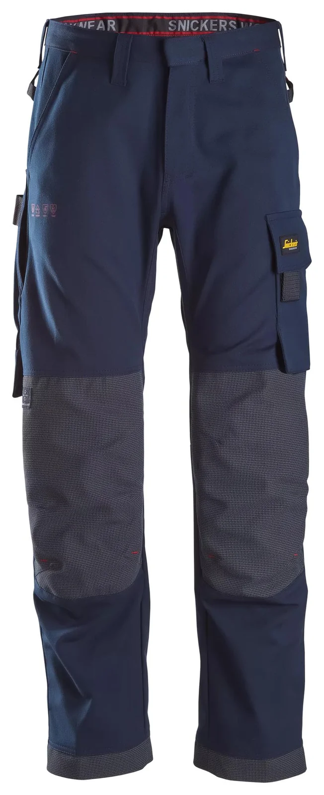 Snickers Workwear 6386 Marineblauw aanzicht 1