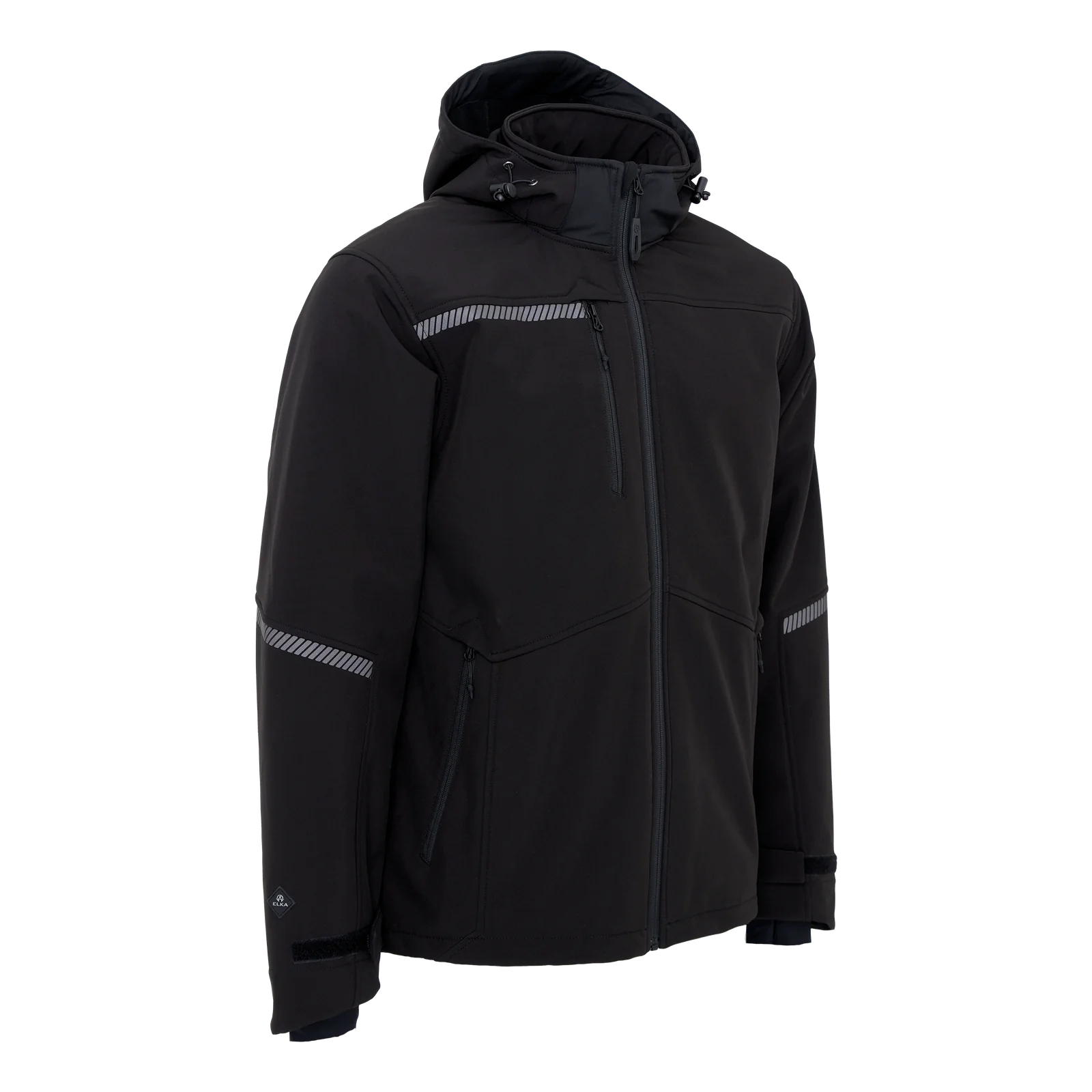 ELKA Rainwear 116503 Working Xtreme Recycled softshelljas Zwart