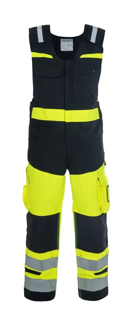 Hydrowear EN 20471 Bodybroek Holland Fluor Geel - Zwart