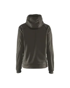34632526 Hooded Hybride sweatshirt met rits aanzicht 2
