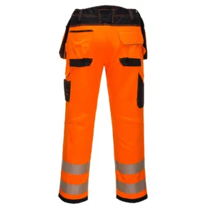 T501 PW3 Hi-Vis Werkbroek met Holster Pockets aanzicht 2