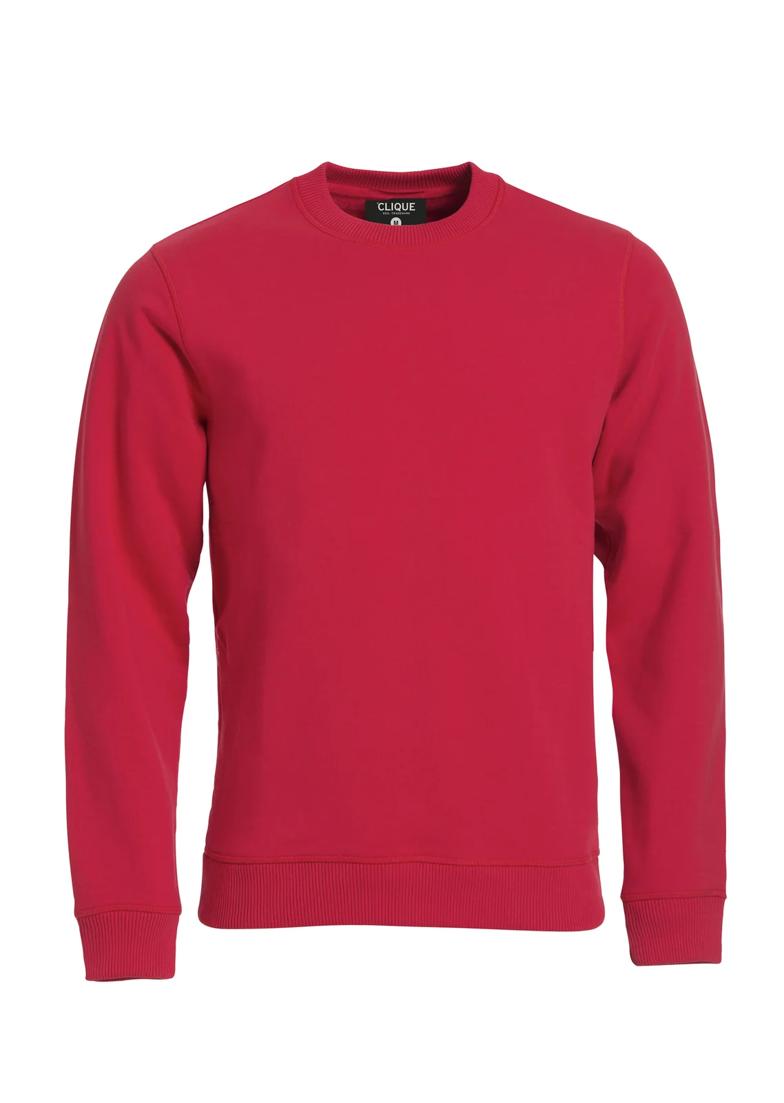 Clique Classic 021040 Sweater Roundneck Regular Fit Rood