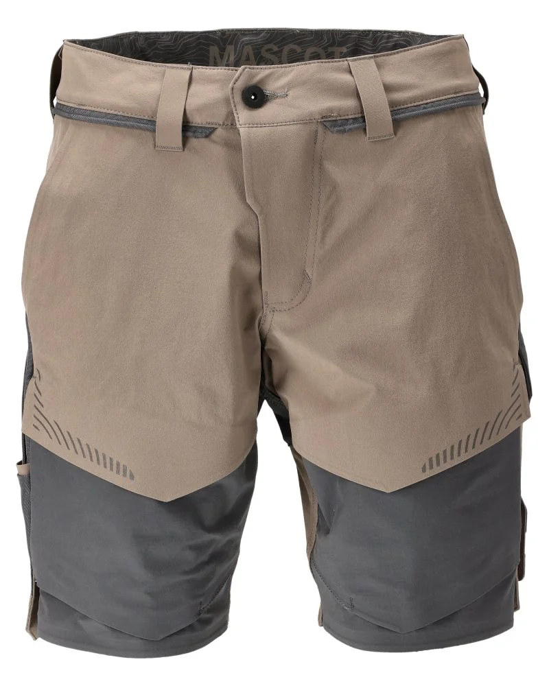 Mascot 22149-605 Shorts donkerzand/steengrijs