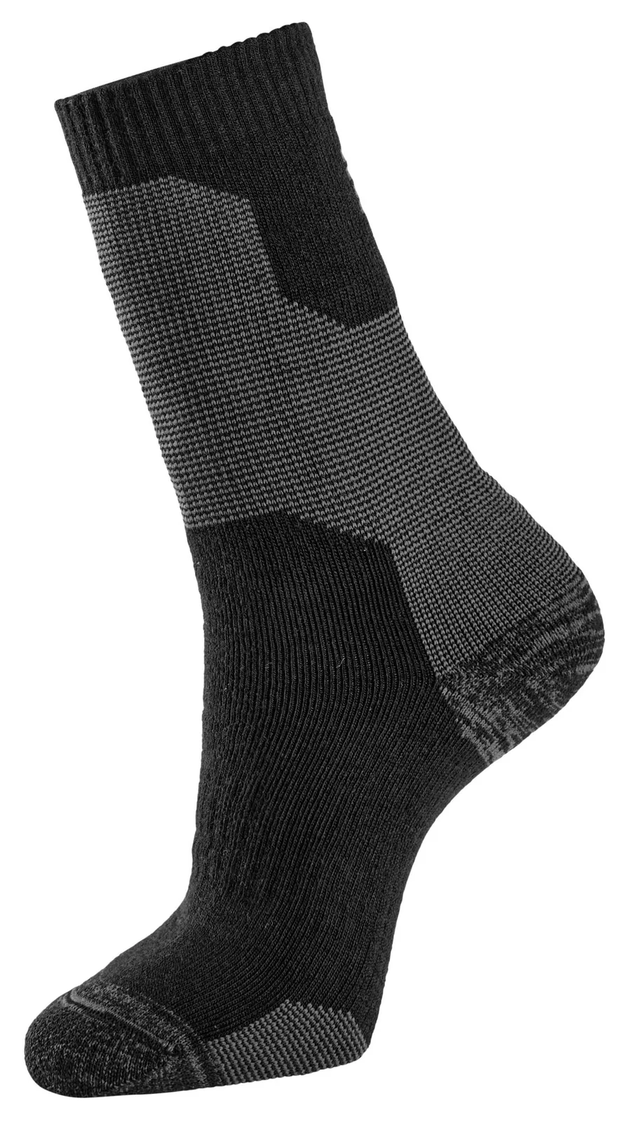 Snickers Workwear 9227 Zwart/Staalgrijs aanzicht 1
