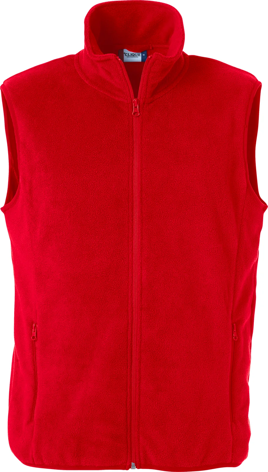 Clique Basic Polar Fleece Vest Rood