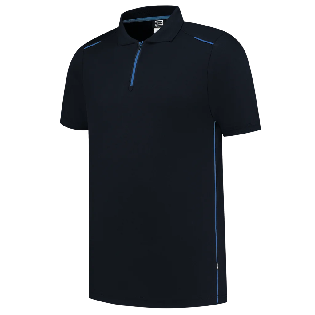 Tricorp 202703 Poloshirt Accent Marineblauw / Koningsblauw
