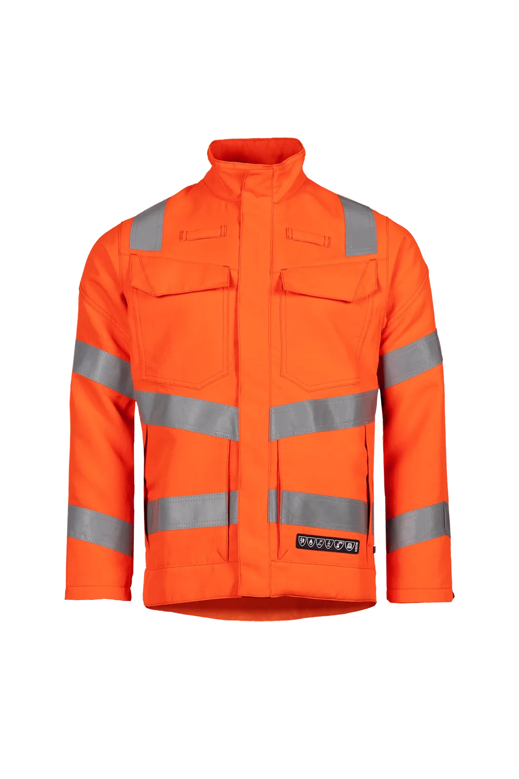Sioen Alcor High-vis werkjas, ARC bescherming Fluo-oranje