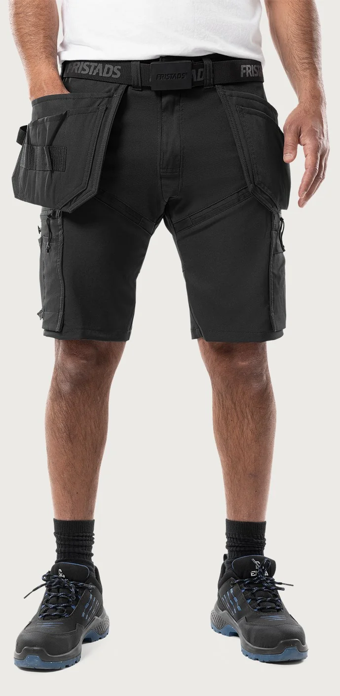 Fristads Korte broek stretch 2598 LWS Zwart