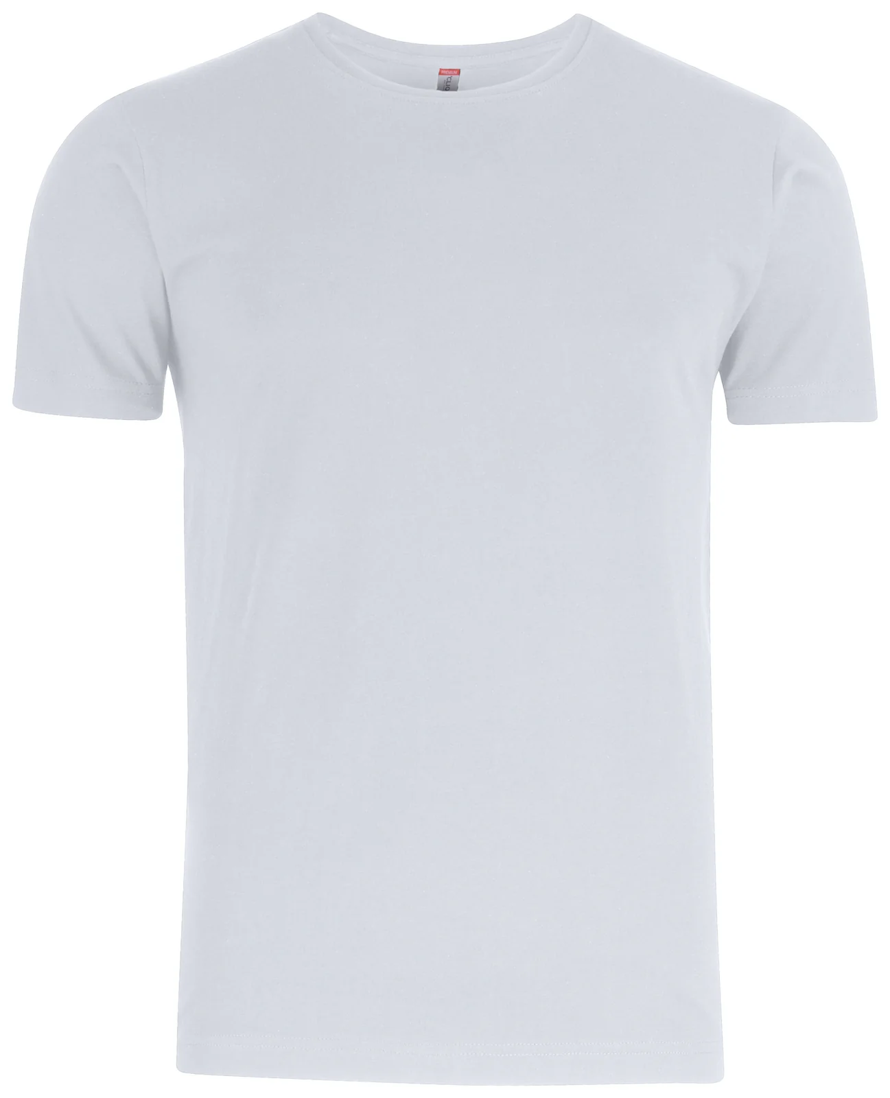 Clique Premium 029348 Fashion T-shirt Regular Fit Wit