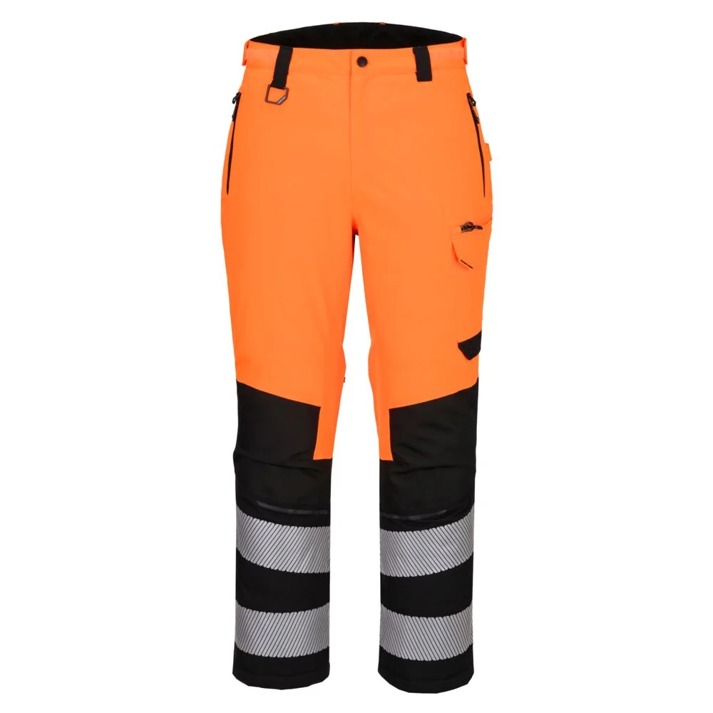 PORTWEST EV402 EV4 Hi-Vis Expeditiebroek Oranje/zwart