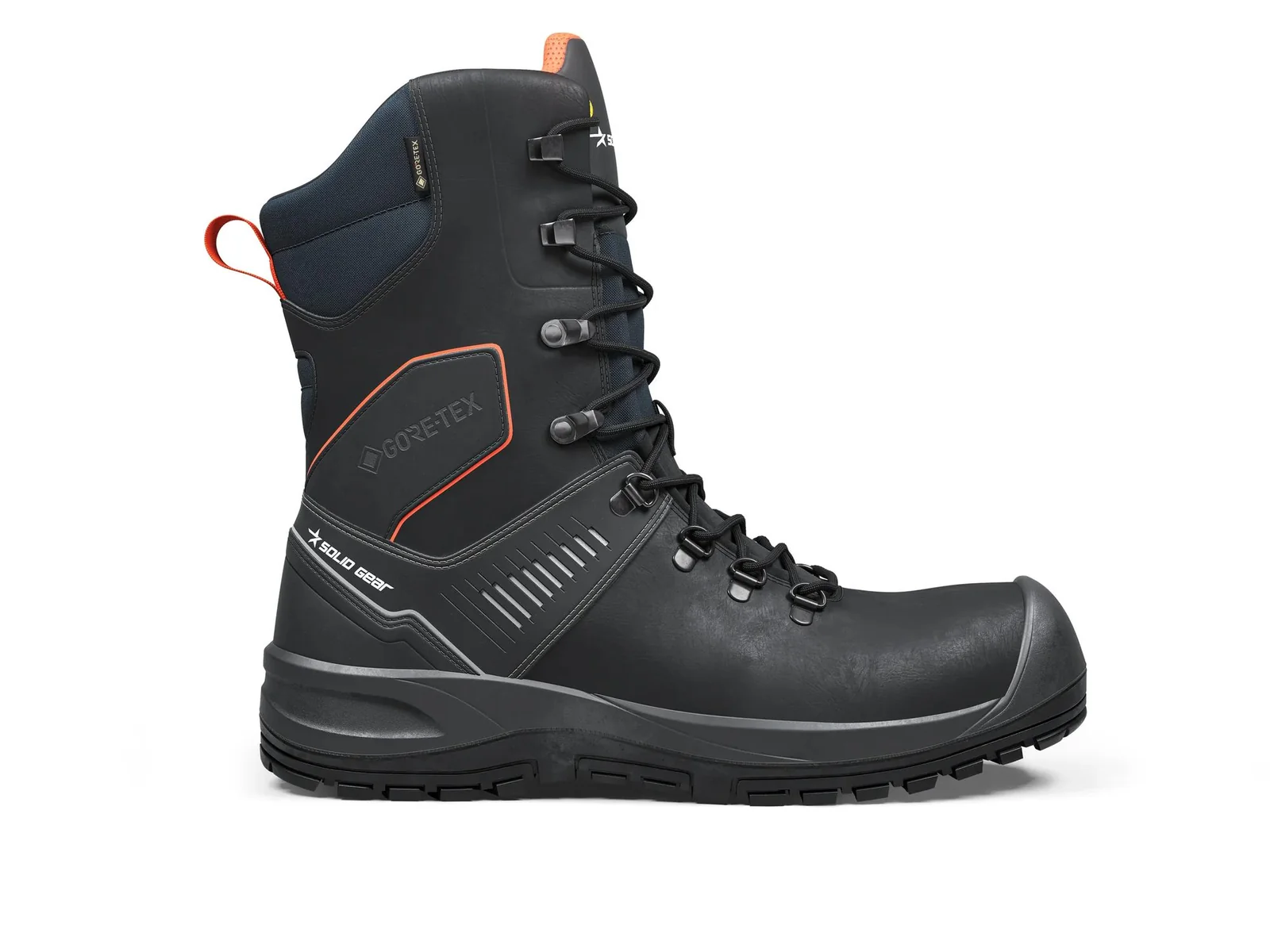 Ion GTX High hoge werkschoen S7L Zwart / Middenrood