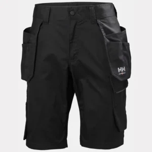 Helly Hansen Manchester korte werkbroek met hangzakken 77541 Zwart